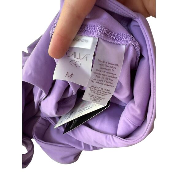 NWT Calia Women's Light Purple Inspire Short Bodysuit Size M - Picture 5 of 7